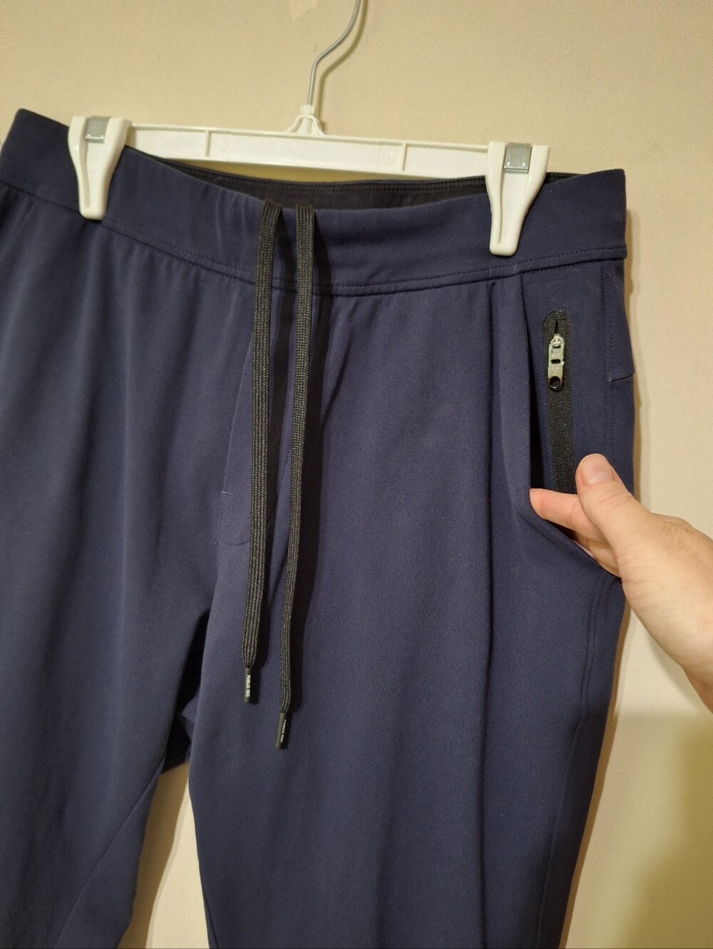 Public Rec Mens All Day Every Day Jogger Pants Navy 30x30 Stretch Travel Gym - Picture 3 of 10